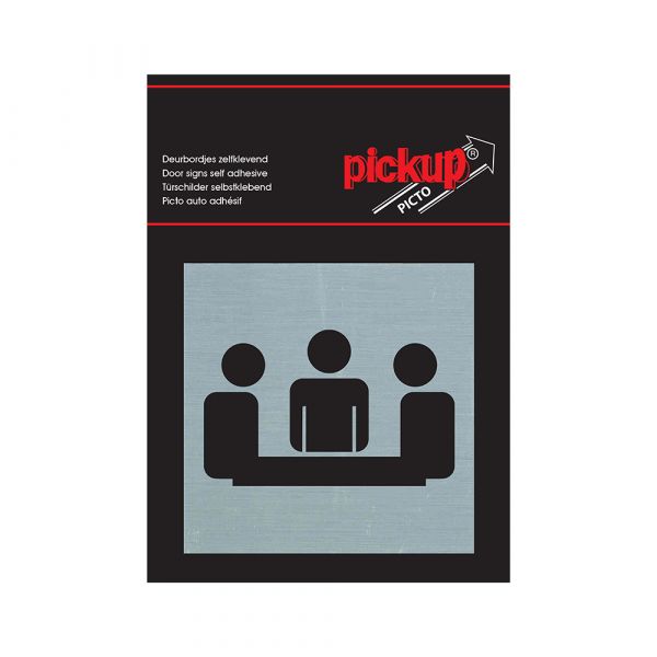 Alulook Meeting Room - 80x80 mm autoadesivo.
