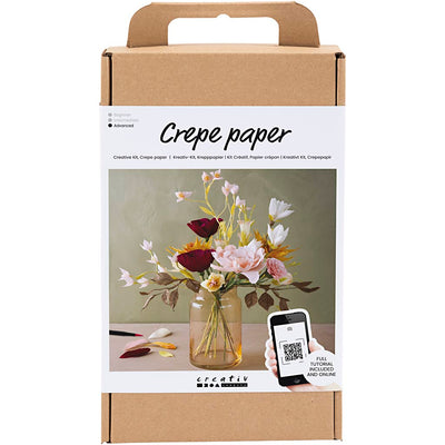 Creative Company Hobbyset Crepe Paper Flowers Bouquet