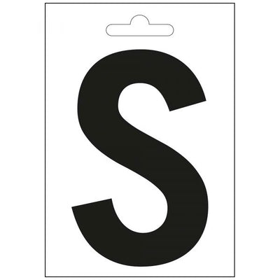 Carta náutica S Negro 100 mm.