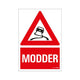 Mudo de placa - 230x330 mm.