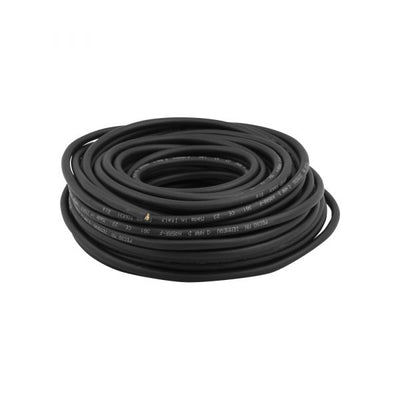 Cable de neopreno 3x1.0 negro 20 metros.