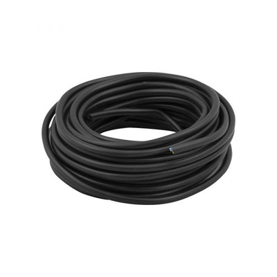 Cable del hogar 2x0.75 negro 10 metros.