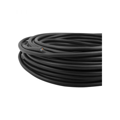 Cable doméstico 2x0.75 negro 20 metros