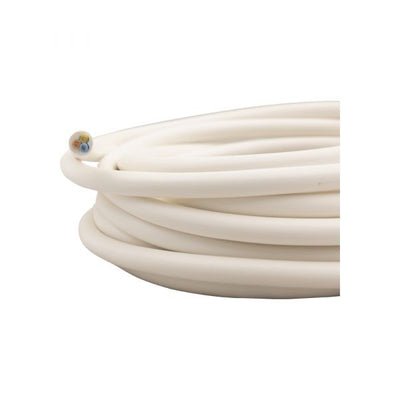 Cable doméstico 3x1.0 blanco 5 metros.