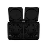 AC Content box structure - 2 -fold - Horizontal - Black - afbeelding 2