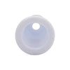 Maneggiare rotondo, bianco (set di 2)
