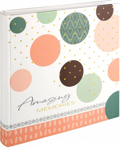 Design Walther - mx-485-r - ricordi meravigliosi - album fotografico - 30x30 cm - 100 pagine - salmone