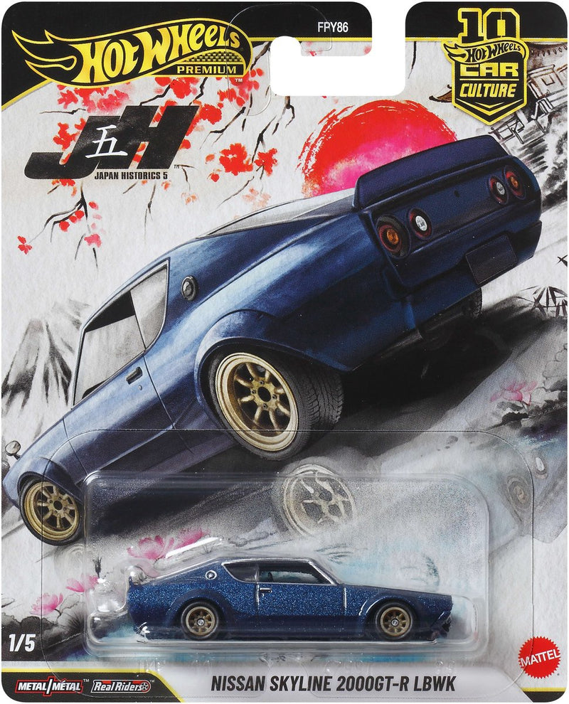 Cultura dell'auto premium Hot Wheels: Nissan Skyline 2000 GT-R lbwk