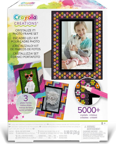 Crayola - creazioni - pacchetto hobby - creazione di cornici per foto per bambini