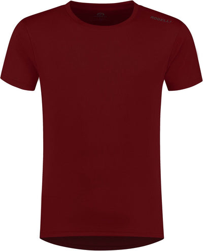 Rogelli promo heren hardloopshirt - korte mouw - bordeaux