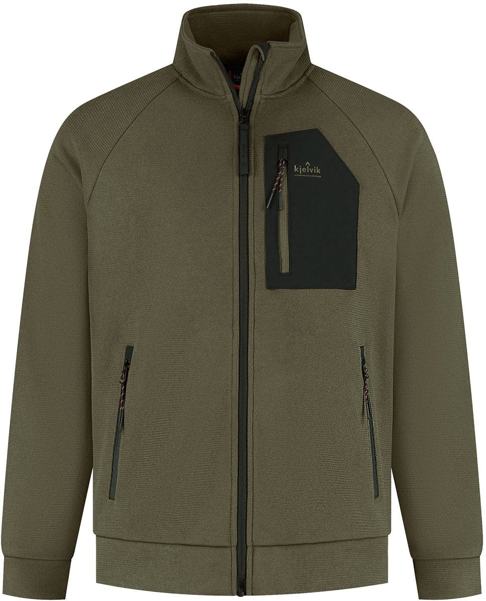 Gilet da esterno Kjelvik Daley verde