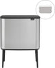 Brabantia bo touch bin prullenbak - 36 liter - 1 vak - matt steel fingerprint proof