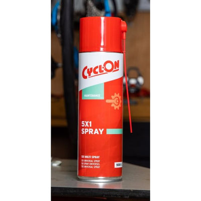 Cyclon P.T.F.E. Múltiple lubricante 5x1 en spray lata 500ml