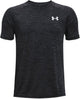 Under armour ua tech 2.0 ss-blk jongens sportshirt - zwart - wit
