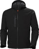 Helly hansen kensington hooded softshell 74230 - mannen - zwart - m