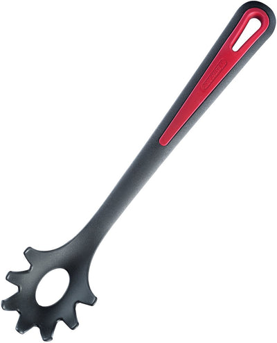 Westmark spaghetti pasta spoon, length: 30.5 cm, gallant, black red, 29602270