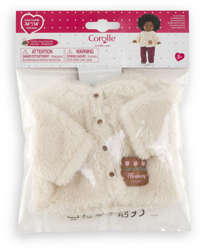 Corolle ma lined doll coat - little explorer - 36cm