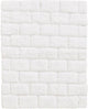 Caballito de mar - metro - alfombra de baño - 50x60 cm - blanco