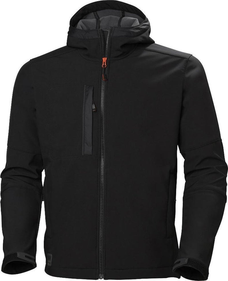Helly hansen kensington con capucha softshell 74230 - hombres - negro - s