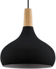 Eglo sabinar hanglamp - e27 - ø 28 cm - zwart bruin