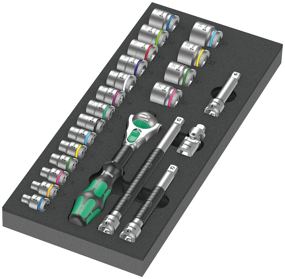 Wera 9721 Inserto schiumoso con 8000 B Zyklop RA