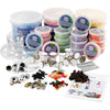 Amici divertenti in Silk Clay, set di classe, vari colori, 1 set
