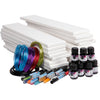 Tele lunghe con acquerello, bianco, 20 pezzi, 1 set