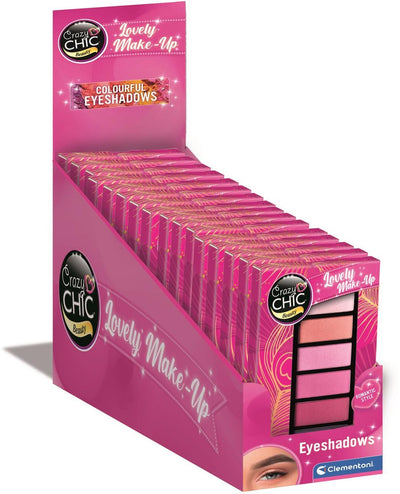 Clementoni Crazy Chic Eyeshadow Romantic Style, 8dlg.