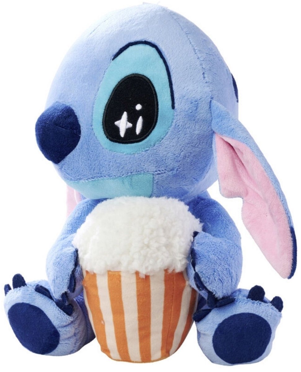 Peluche punto lilo - palomitas - 25 cm