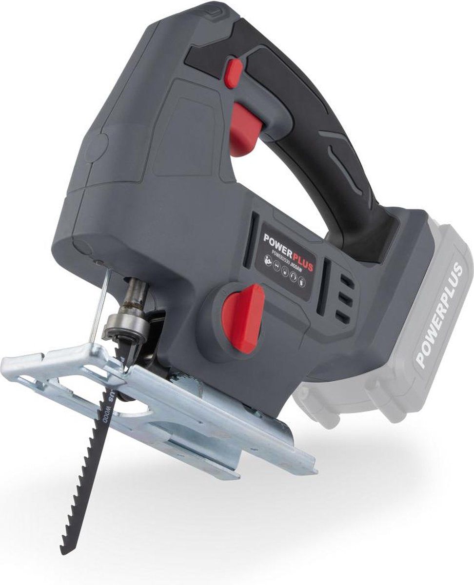 Sierra de calar a batería powerplus poweb2530 - sierra de 18v - 2500min-1 - sin batería ni cargador - herramienta con 1 acc.