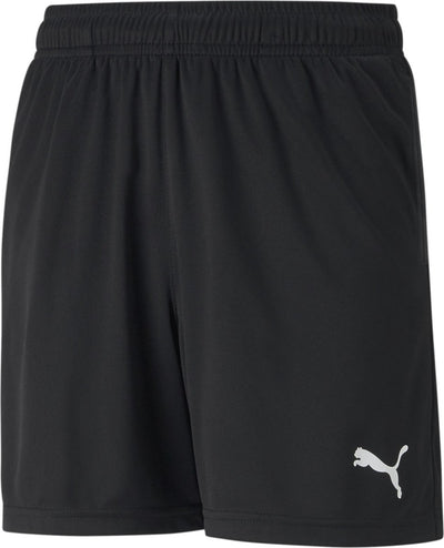 Pantaloni sportivi unisex Puma Teamrise Training Shorts Jr - nero-bianco