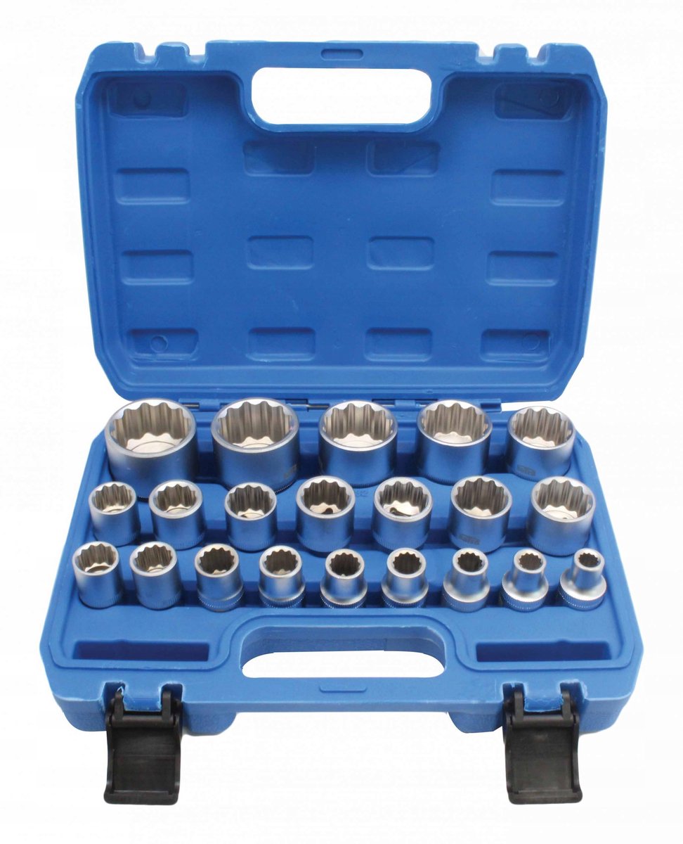 Stanley satra s-shs21 - dopsleutelset - 1 2 aandrijving - 12-kantig - cr-v staal