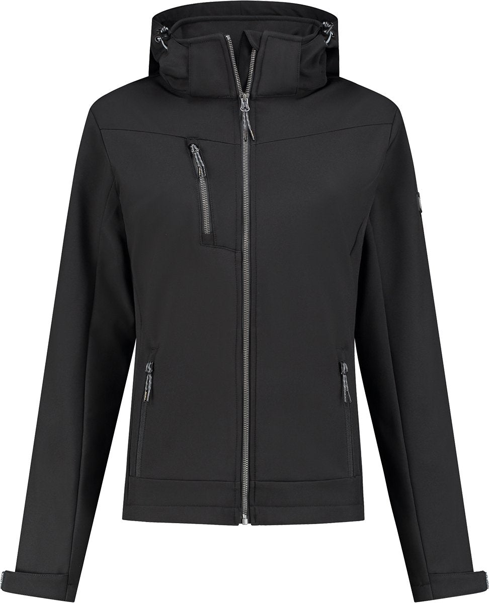 Giacca softshell Kjelvik roxi nera