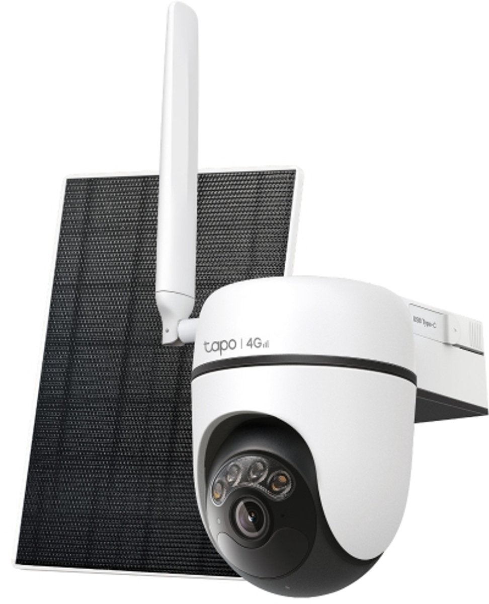 Kit Tp-link tapo c615g - telecamera di sicurezza esterna - solare - telecamera 4G lte - 2K 3MP - tracciamento ai - ip65