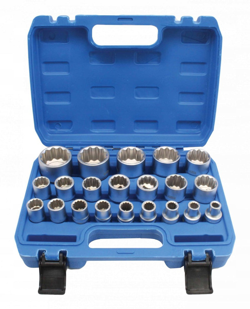 Stanley satra s-shs21 - dopsleutelset - 1 2 aandrijving - 12-kantig - cr-v staal