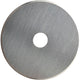 Cuchilla de repuesto para cortadora rotativa Fiskars - recta - ø45 mm - titanio