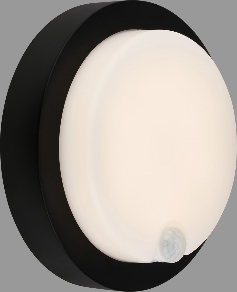 Briloner pula - aplique recargable - iluminación exterior - lámpara exterior con detector de movimiento - con batería - USB-C - 4W - negro