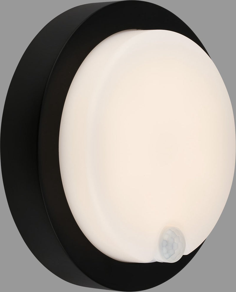 Briloner pula - aplique recargable - iluminación exterior - lámpara exterior con detector de movimiento - con batería - USB-C - 4W - negro
