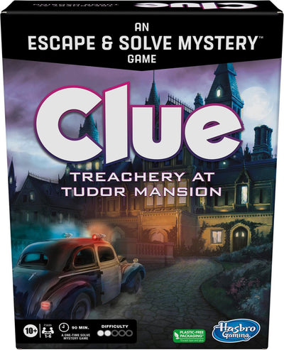 Hasbro Cluedo escape verrat en la villa