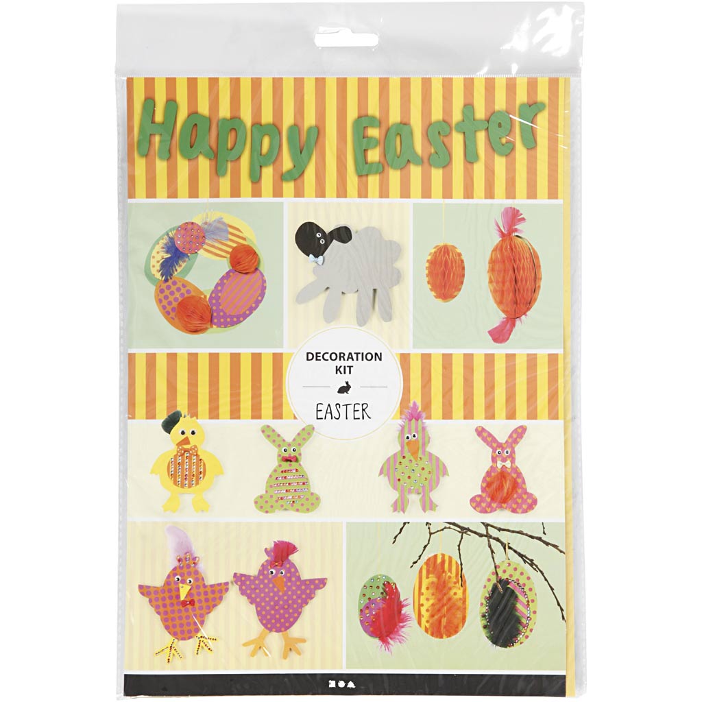 Creativ company diy cutting package, strong colors, 1 box