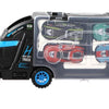 Camion 28 cm con 4 auto 33x12x7 cm