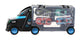 Camión 28cm con 4 coches 33x12x7cm
