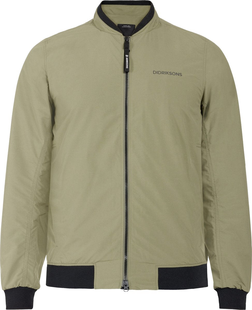 Didriksons arran usx jkt heren outdoorjas - dusty olive - maat s