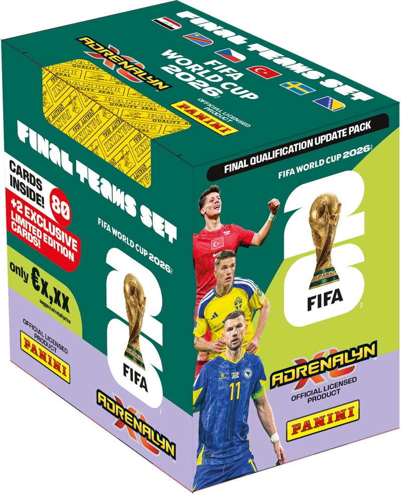 Panini - adrenalyn xl fifa world cup 2026 - scatola di completamento