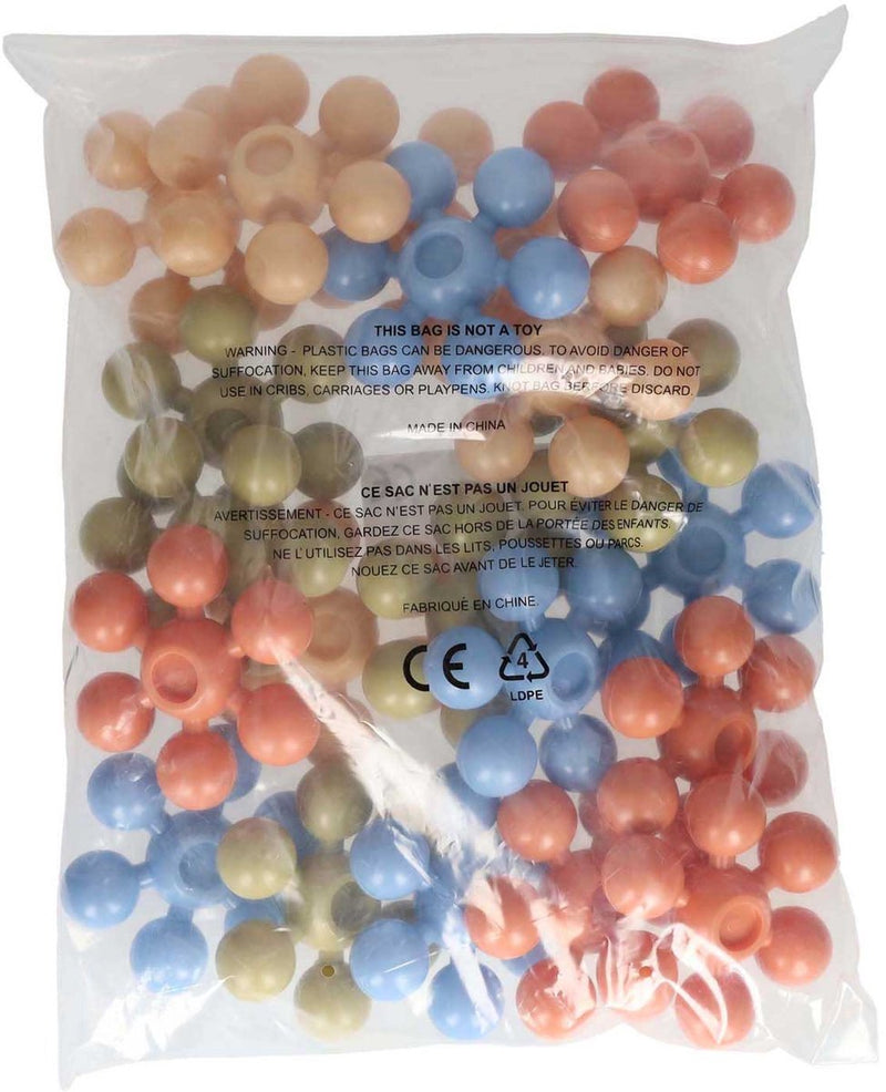 Connettori colorati a forma di stella - 20 pz.