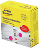 Etichette Avery -zweckform 3850 per marcare punti diametro 10 mm magenta 800 pezzi carta permanente
