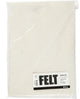 Hobby felt off-white A4, 10 sheets