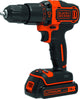 Taladro de impacto inalámbrico black+decker bdchd18k-qw - 1,5ah