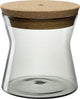 Tarro Leonardo forma x 16cm gris