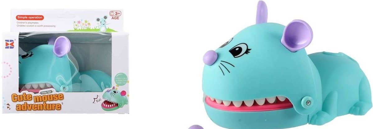 Gioco dei denti con il verde mouse